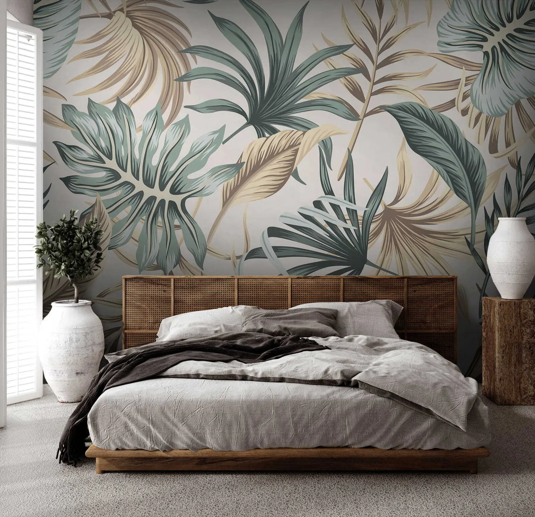 Шпалери Ніжне листя u51888
