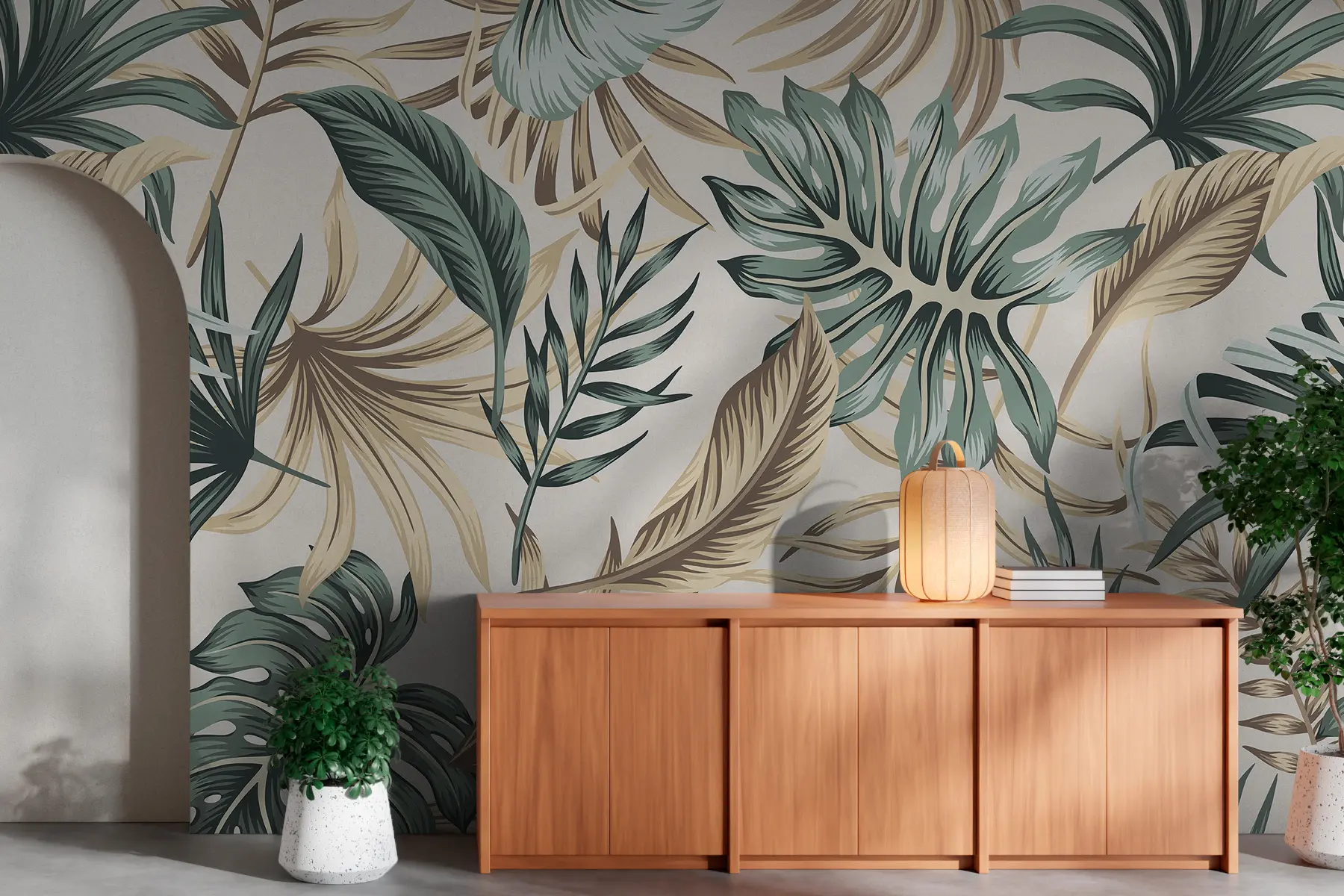 Шпалери Ніжне листя u51888