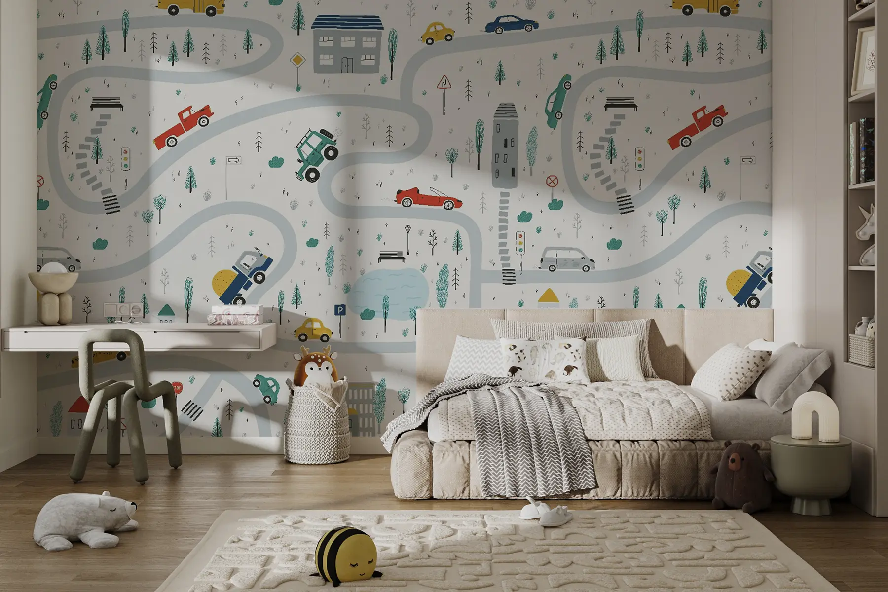 Шпалери Лабіринт автомобілів u19938