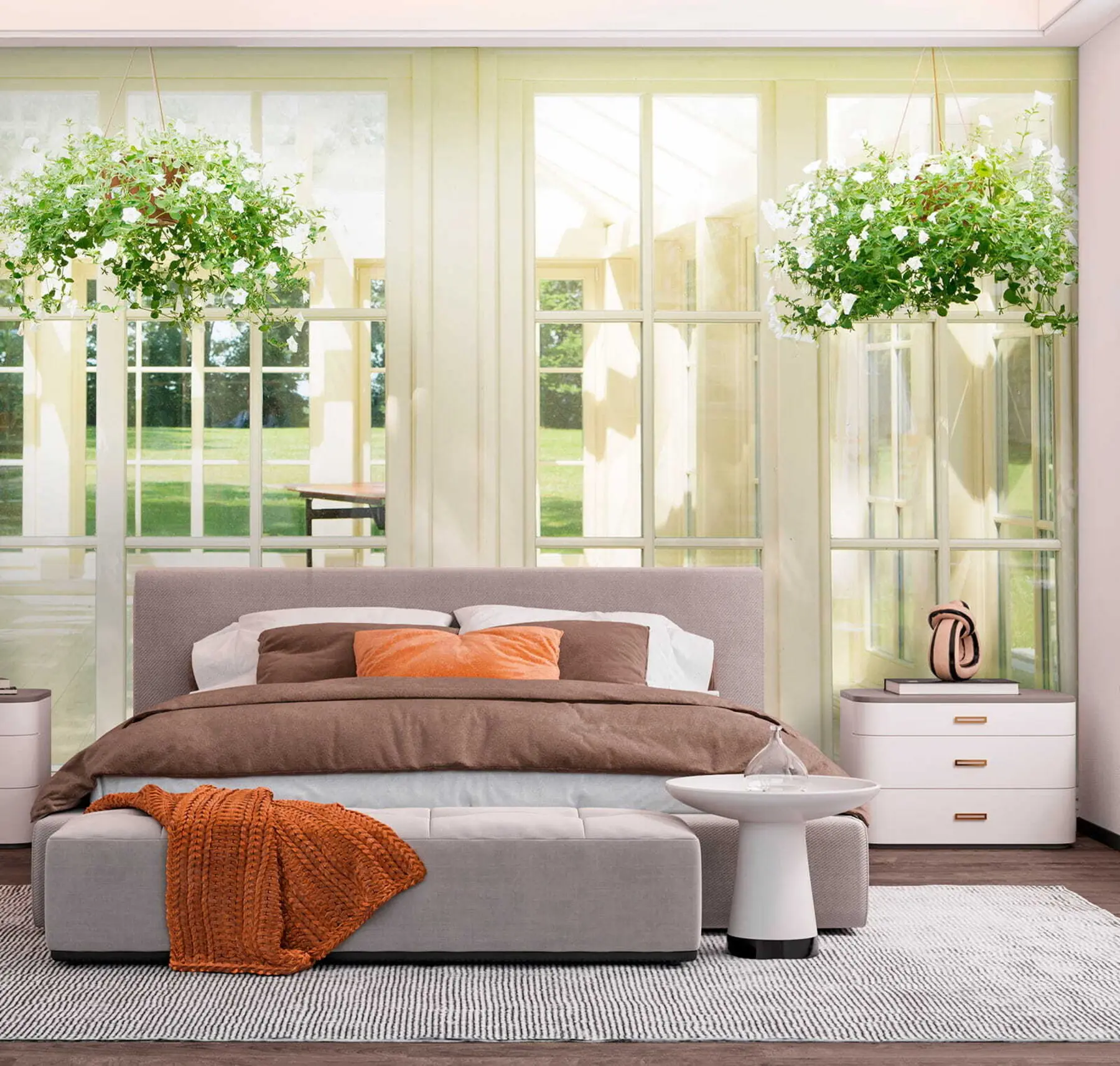 Шпалери Вихід в сад u52614