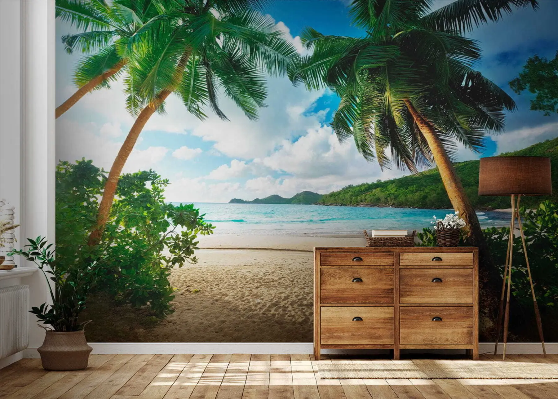 Шпалери Хмара, небо і рослина u53753