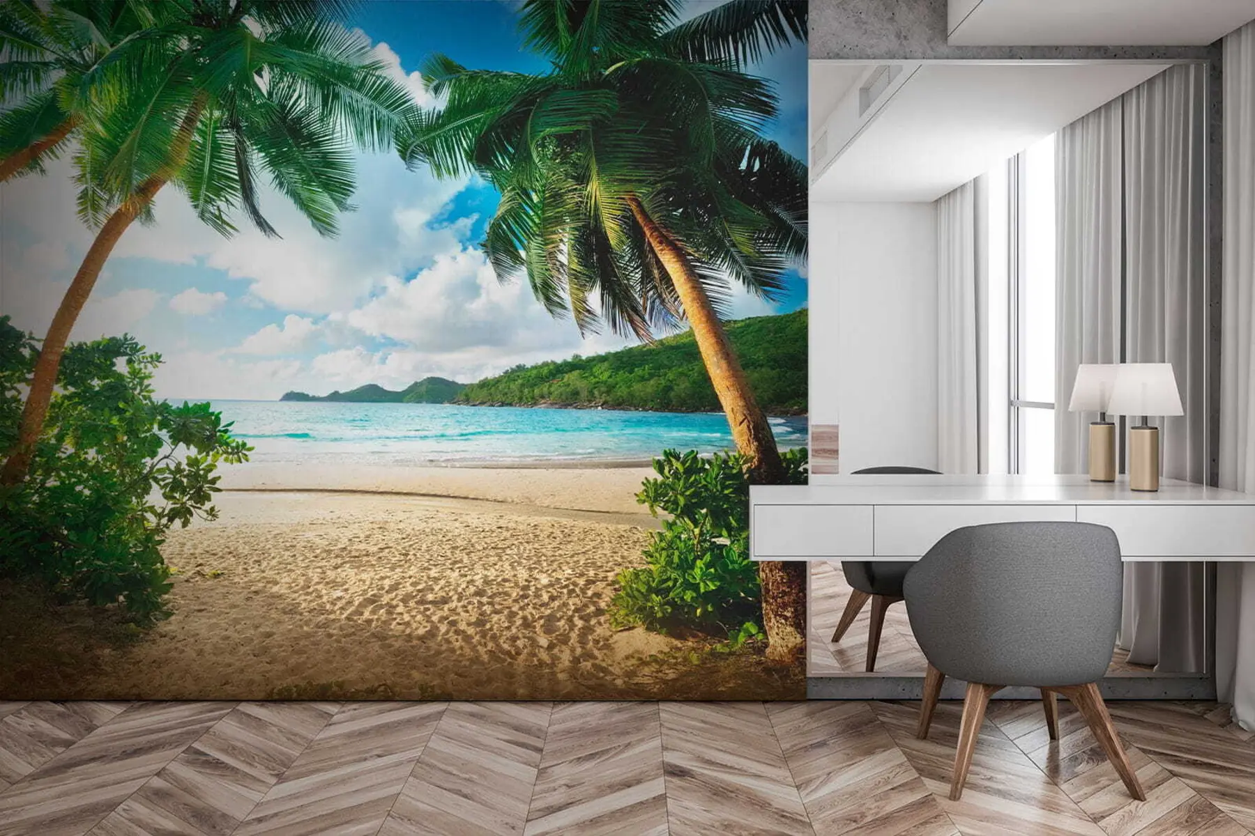 Шпалери Хмара, небо і рослина u53753