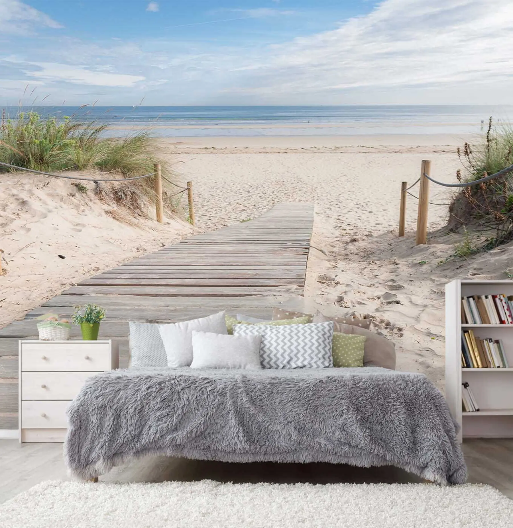 Шпалери Шлях до піщаного пляжу u54357