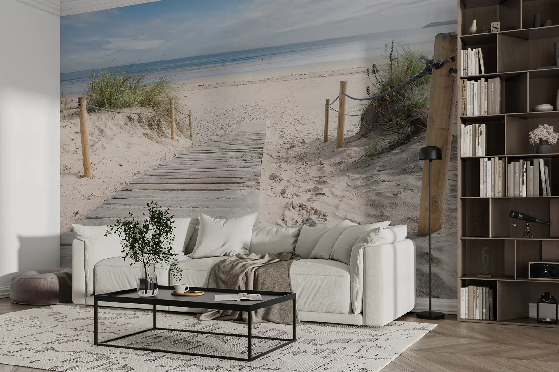 Шпалери Шлях до піщаного пляжу u54357