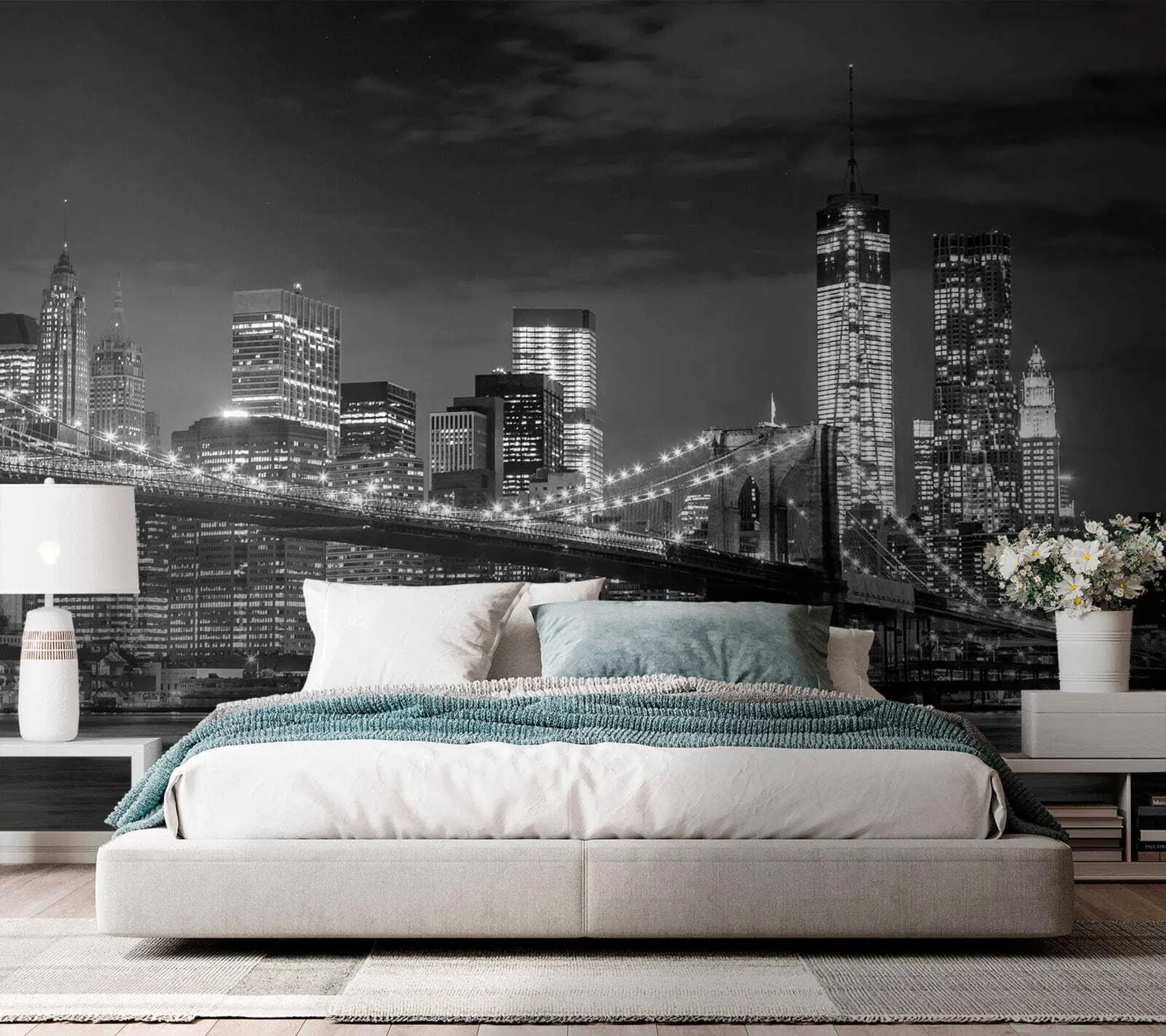 Шпалери Вогні Нью-Йорка u56428