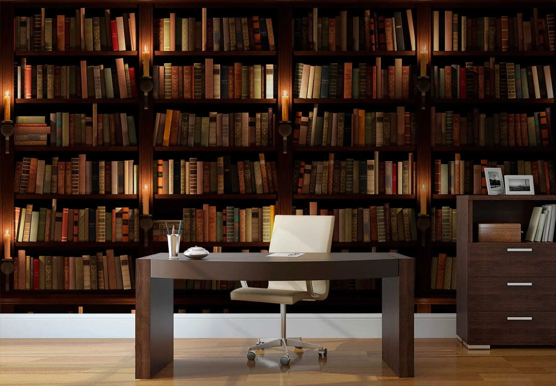 Шпалери Книжкова полиця u57072