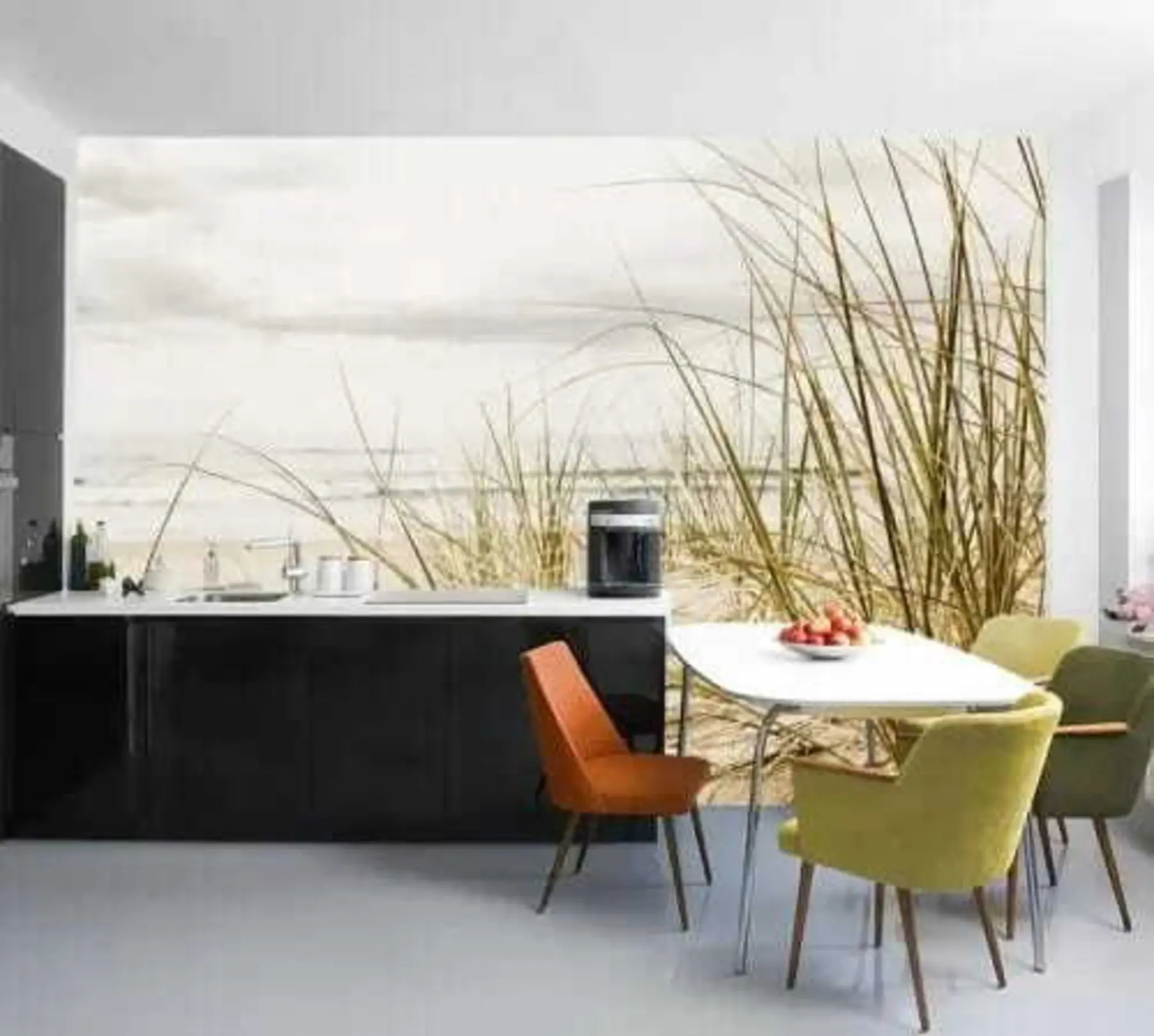 Шпалери Пляж перед штормом u62560