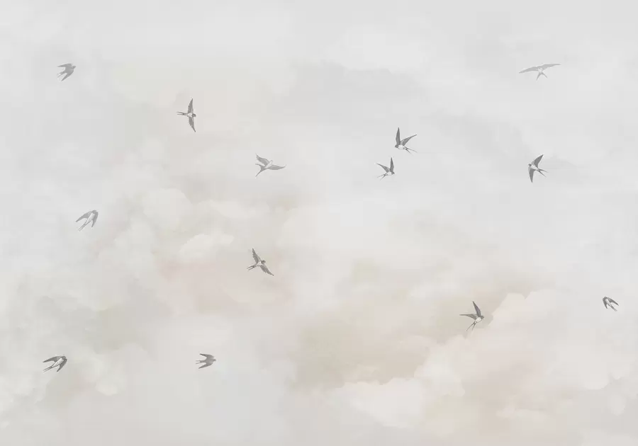 Шпалери Небо з ластівками w00526v2