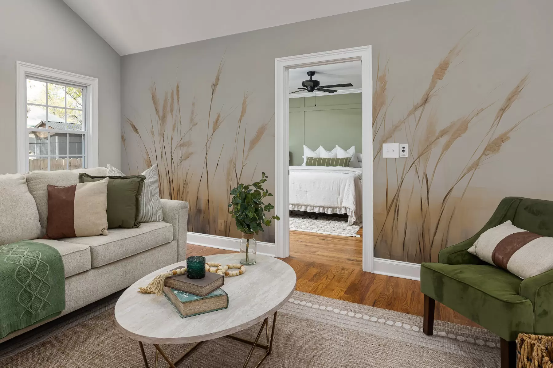 Шпалери Сухий очерет w01046