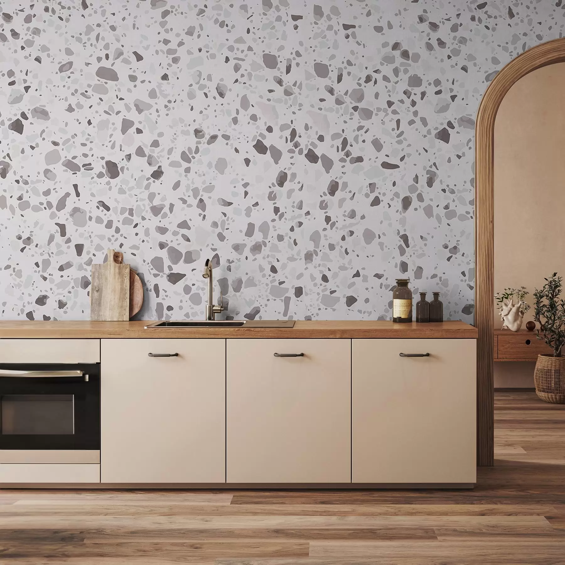 Шпалери Елегантний дизайн текстури поверхні в цяточку u99669