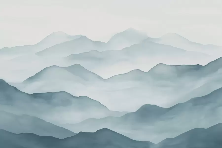 Шпалери Абстрактні гори w02078