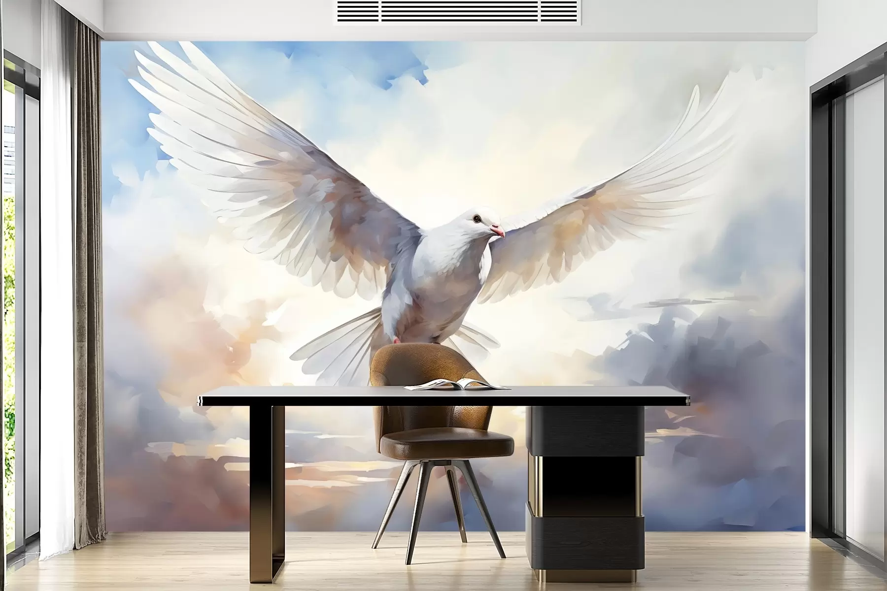 Шпалери Імітація картини 