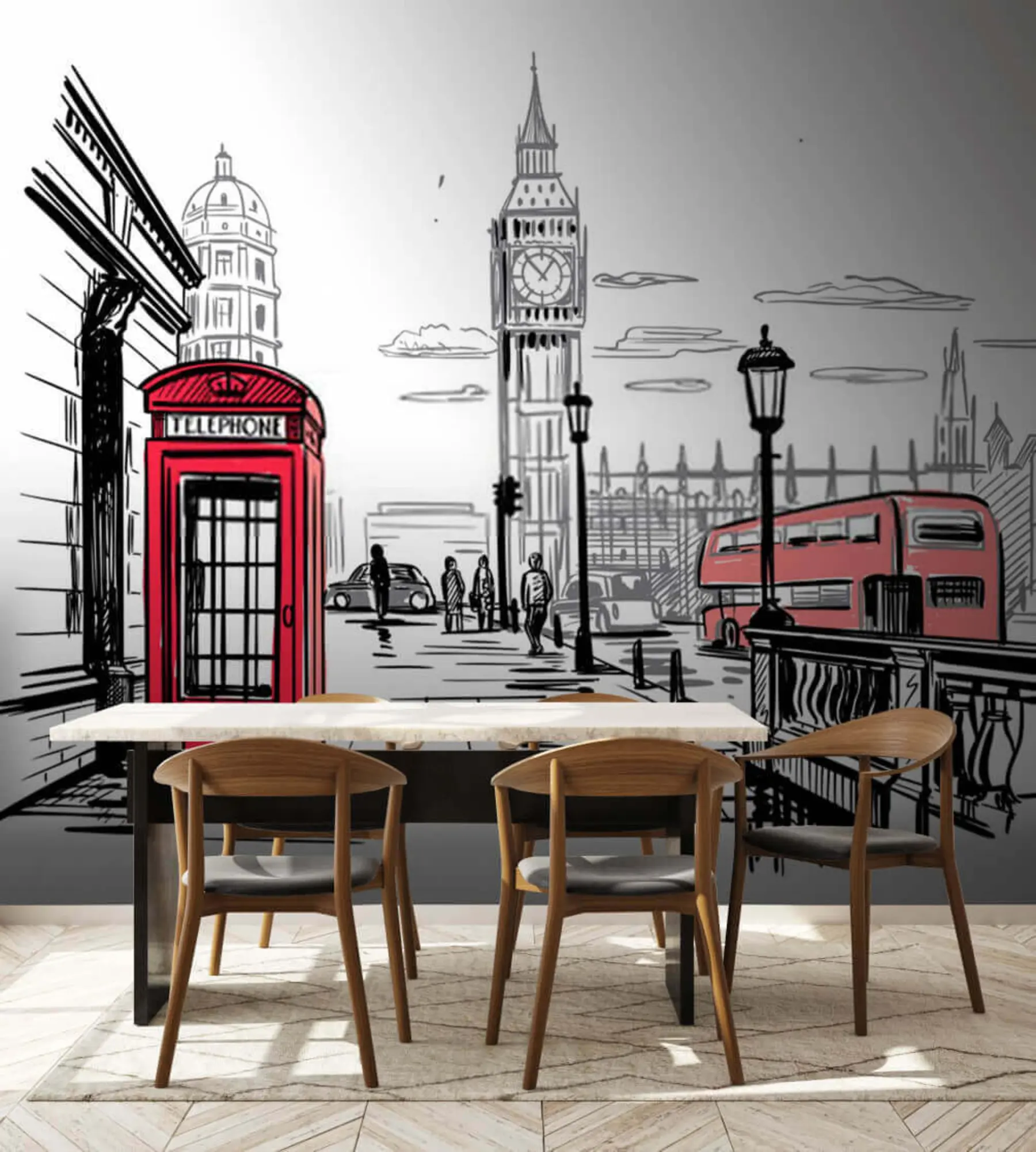 Шпалери Поїзд, транспортний засіб і вежа u51068