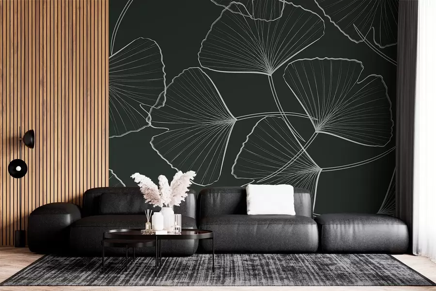 Шпалери Схема листя w02529