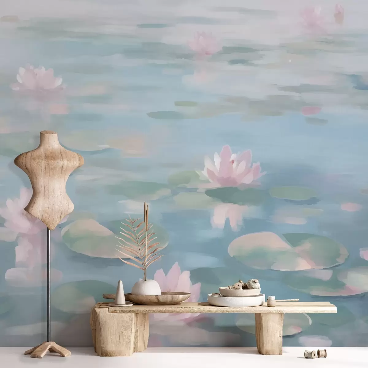 Шпалери Квіти латаття w08548