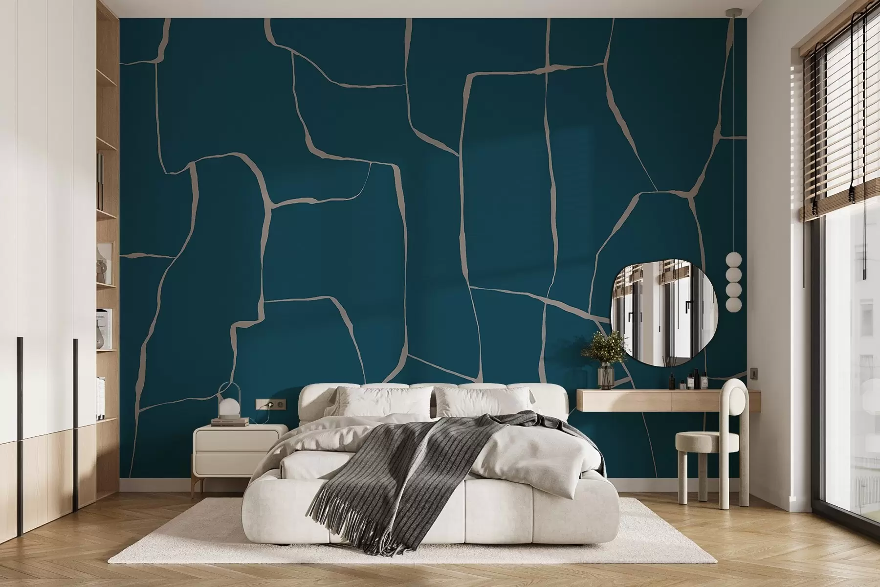 Шпалери Абстрактні лінії w08574v2