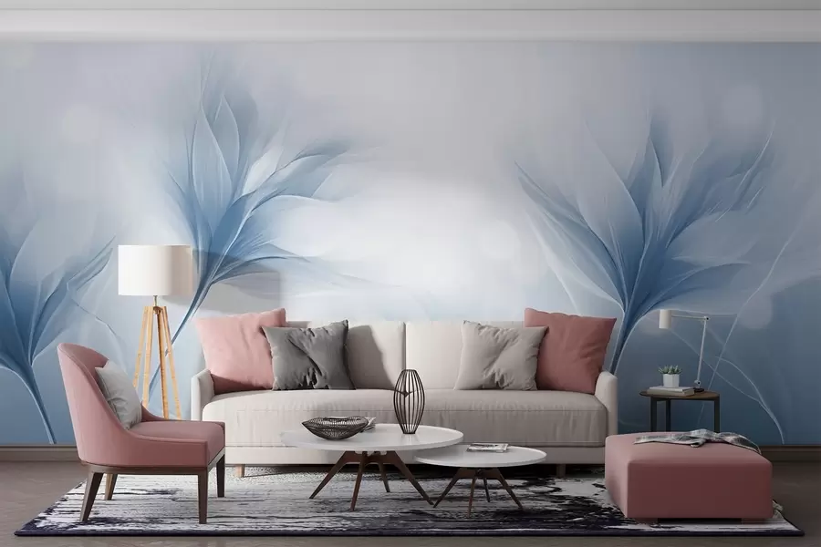 Шпалери М'які прозорі пелюстки w02697v2