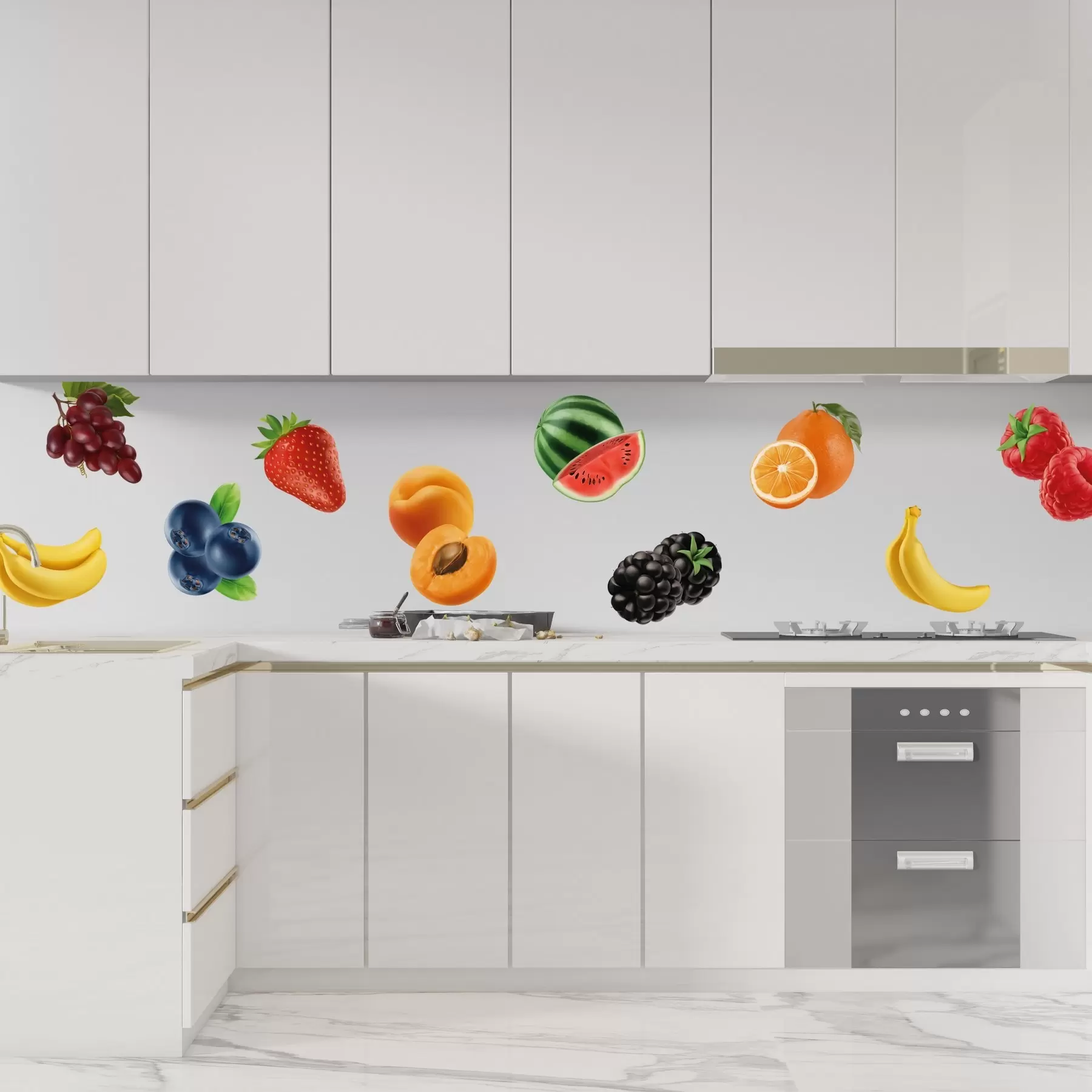 Шпалери Соковиті фрукти n00031