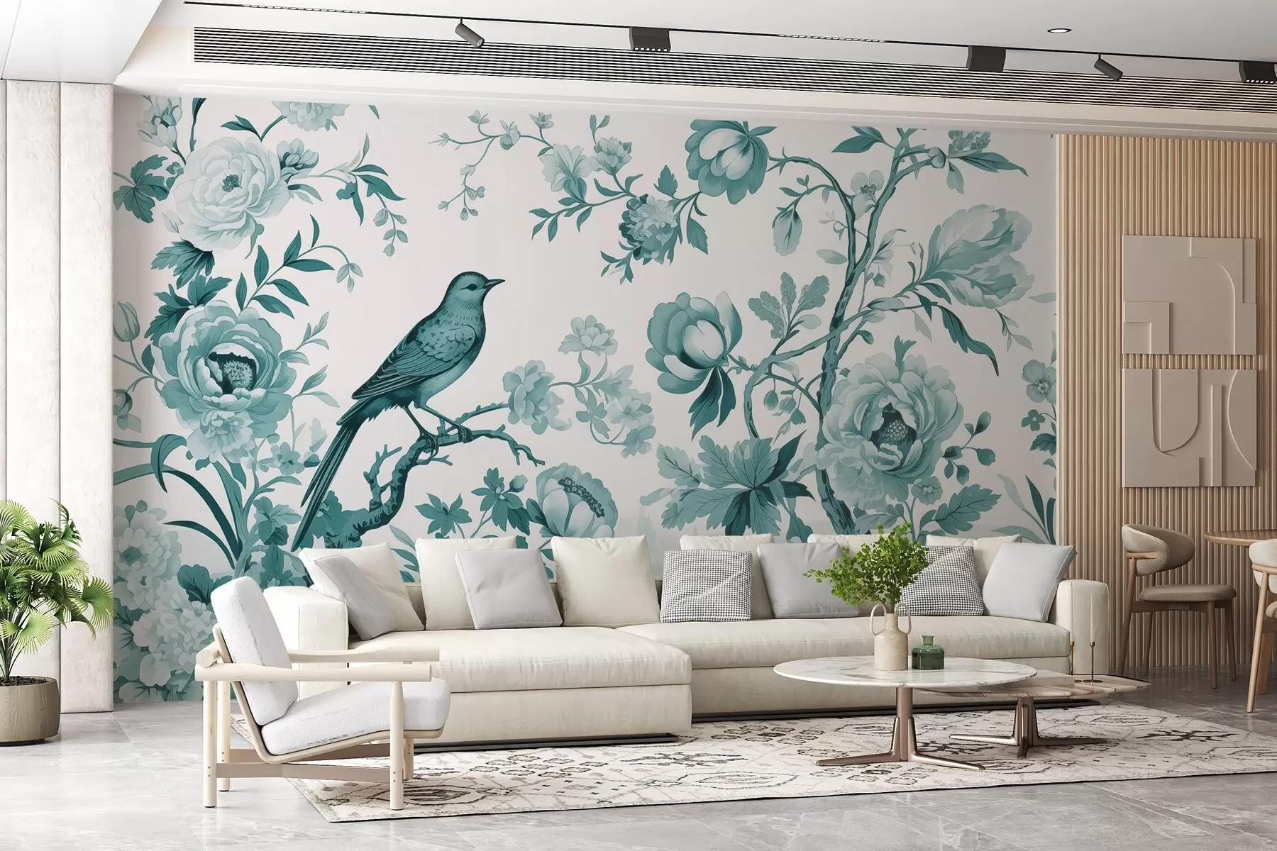 Шпалери Гармонія в саду w02988v2