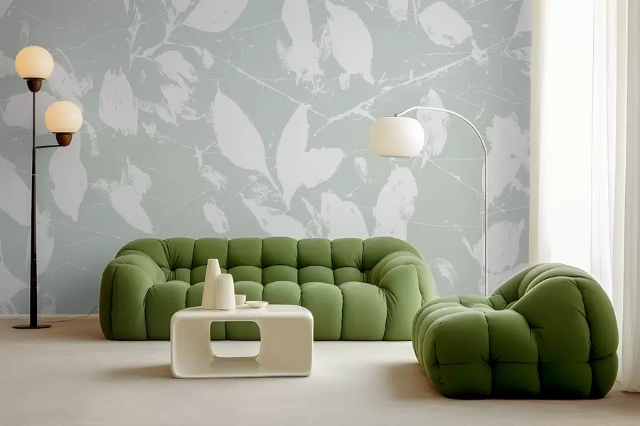 Шпалери Мінімалістичний візерунок білих плям w02936