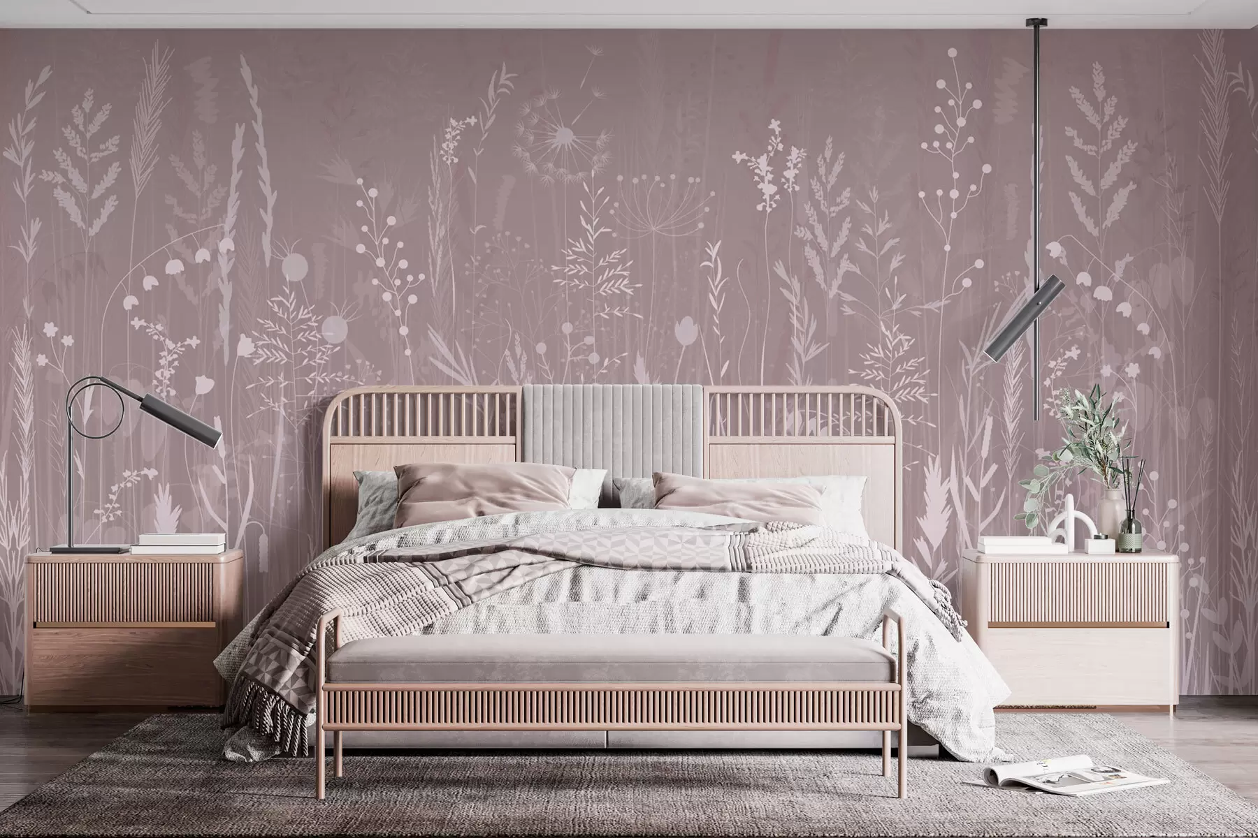 Шпалери Польові квіти та рослини w03143v4