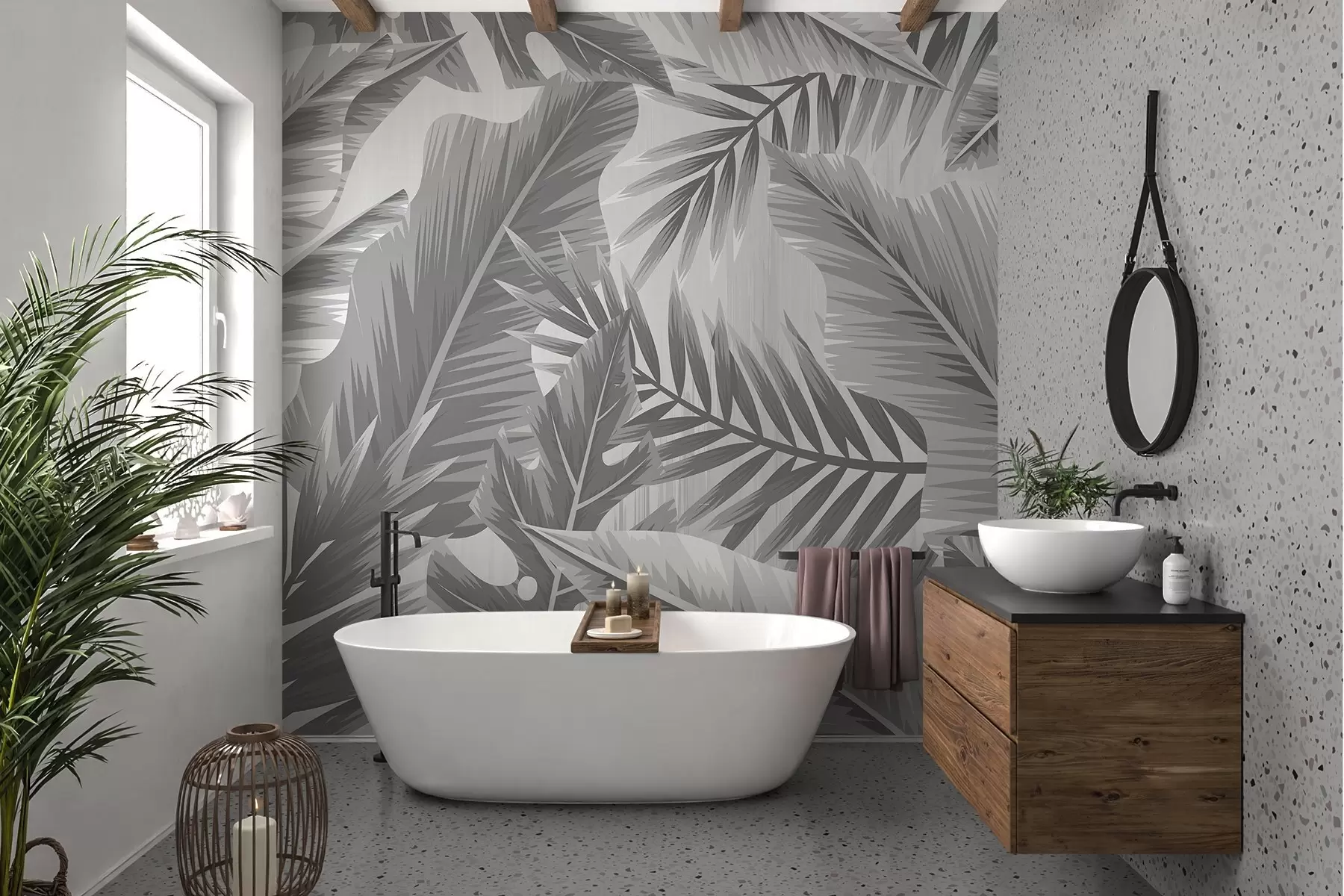 Шпалери Тропічна м'якість w03251v1