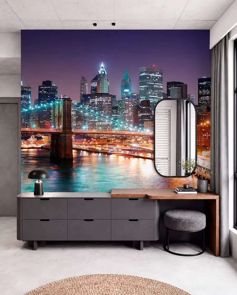 Шпалери Бруклінський міст, Нью-Йорк u57210