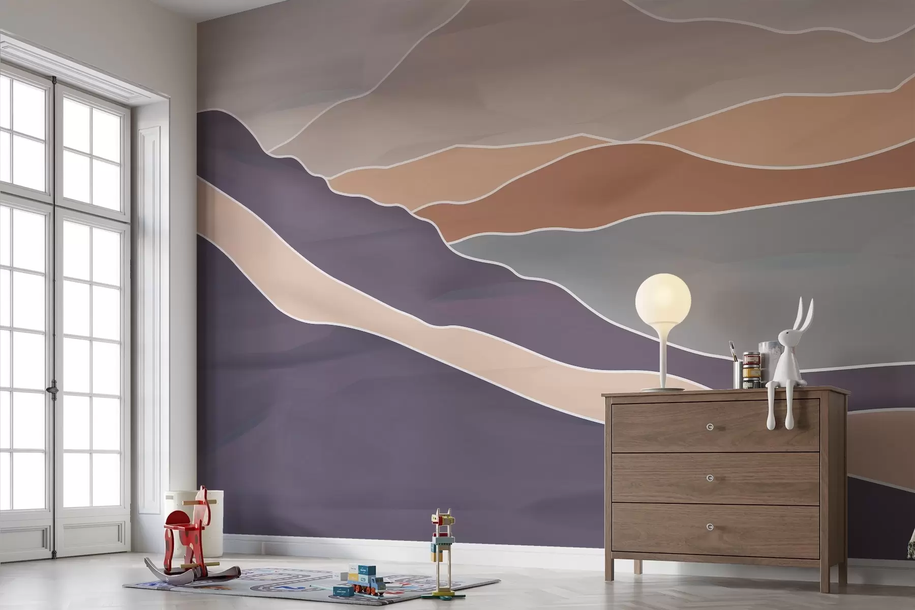 Шпалери Приглушені горизонти w03627