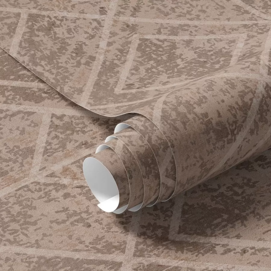 Шпалери Геометричні ромби на фактурному тлі a00141