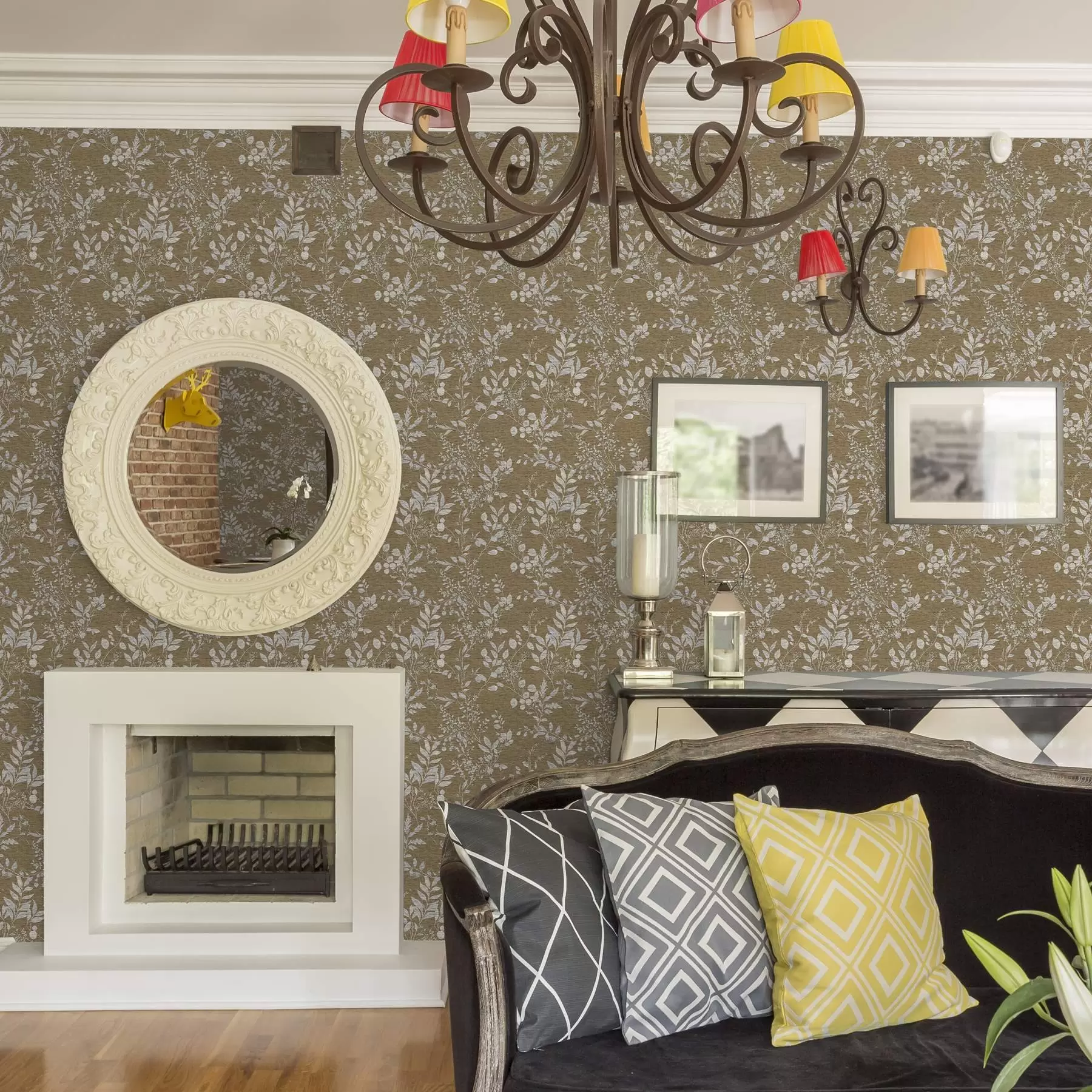 Шпалери Рослини та білі гілки a00166v1