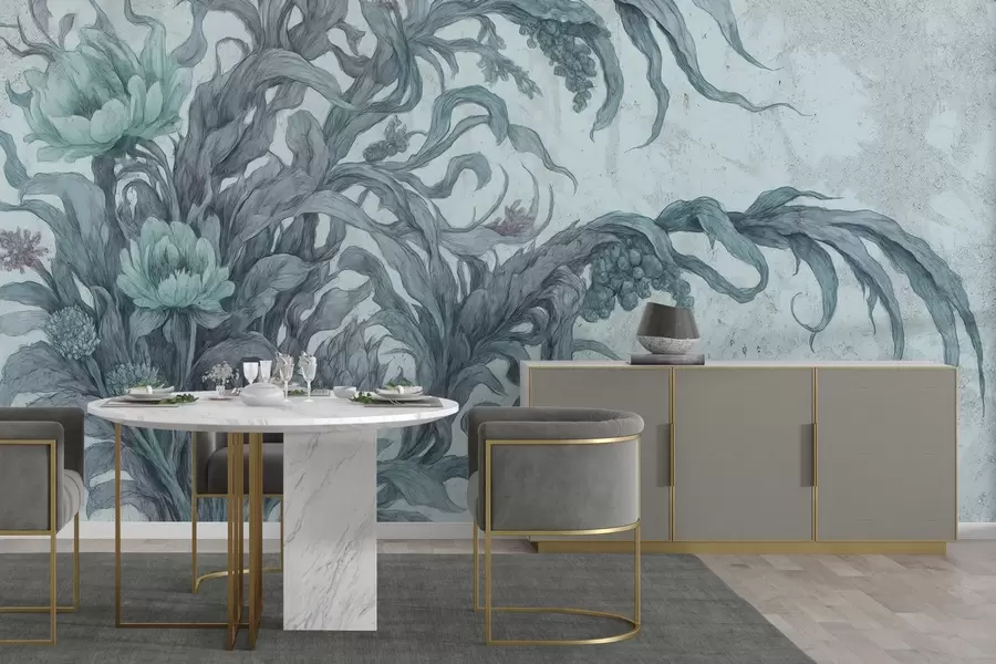 Шпалери Сюрреалістичні рослини w03979v1