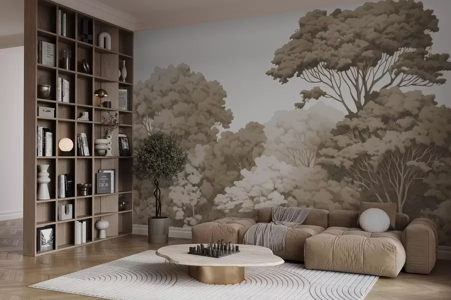 Шпалери Лісові крони w04044v1