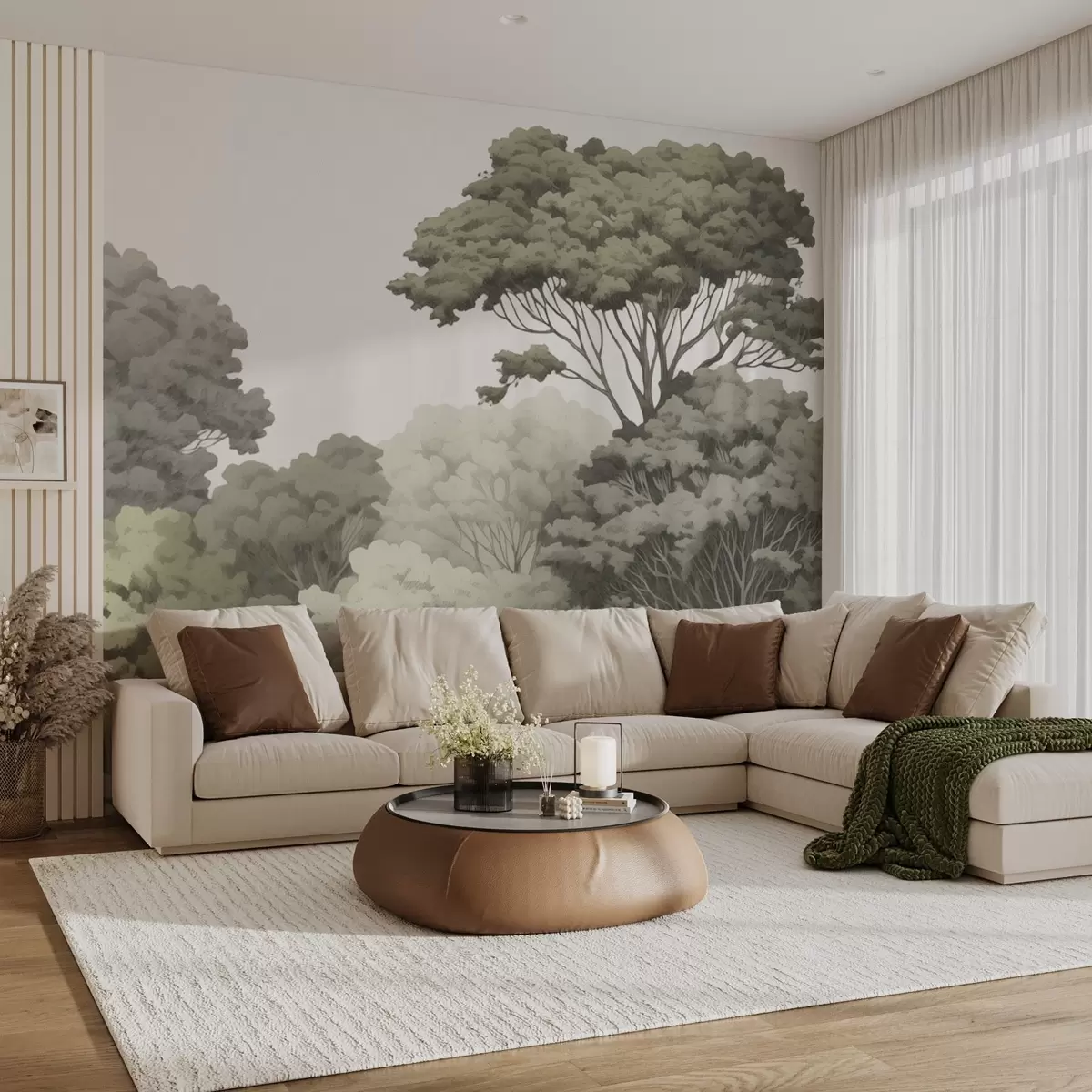 Шпалери Лісові крони w04044v2