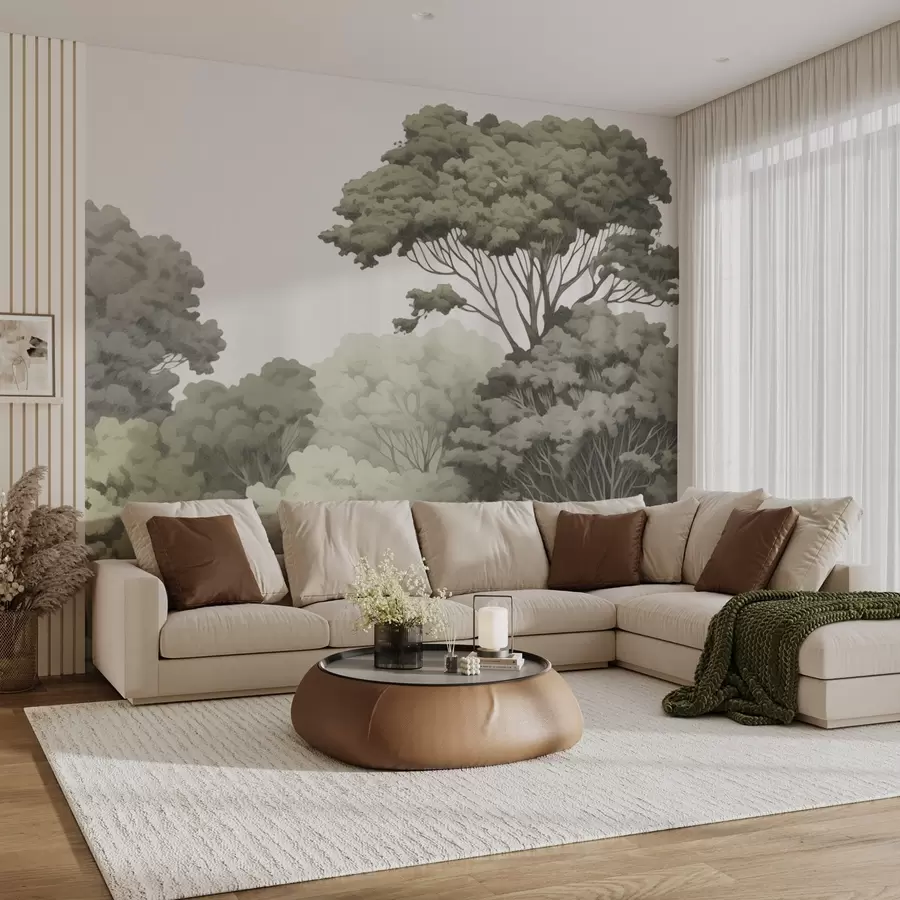 Шпалери Лісові крони w04044v2