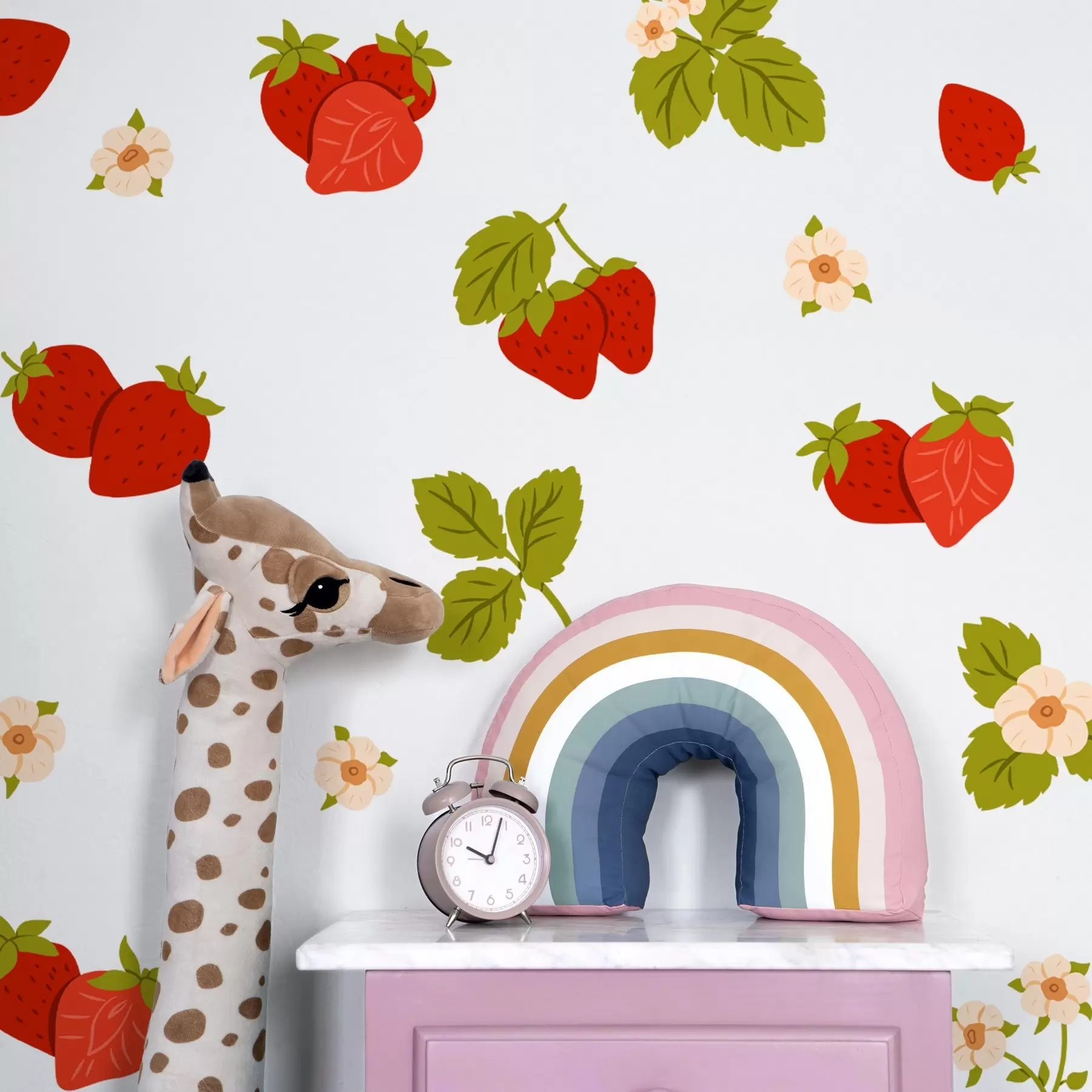 Шпалери Полуниця та цвітіння полуниці n00125