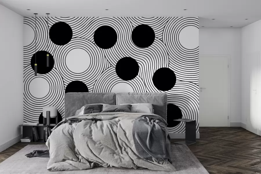 Шпалери Геометрична гармонія w04185v1