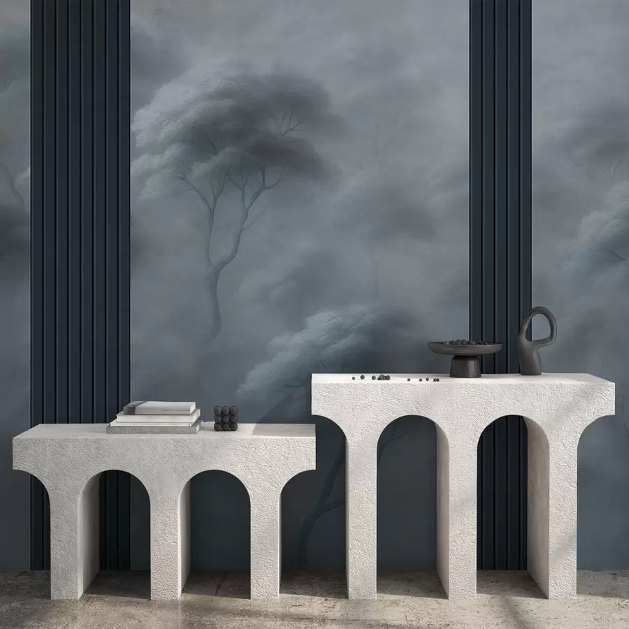 Шпалери Ліс зустрічається з панно w04187v2