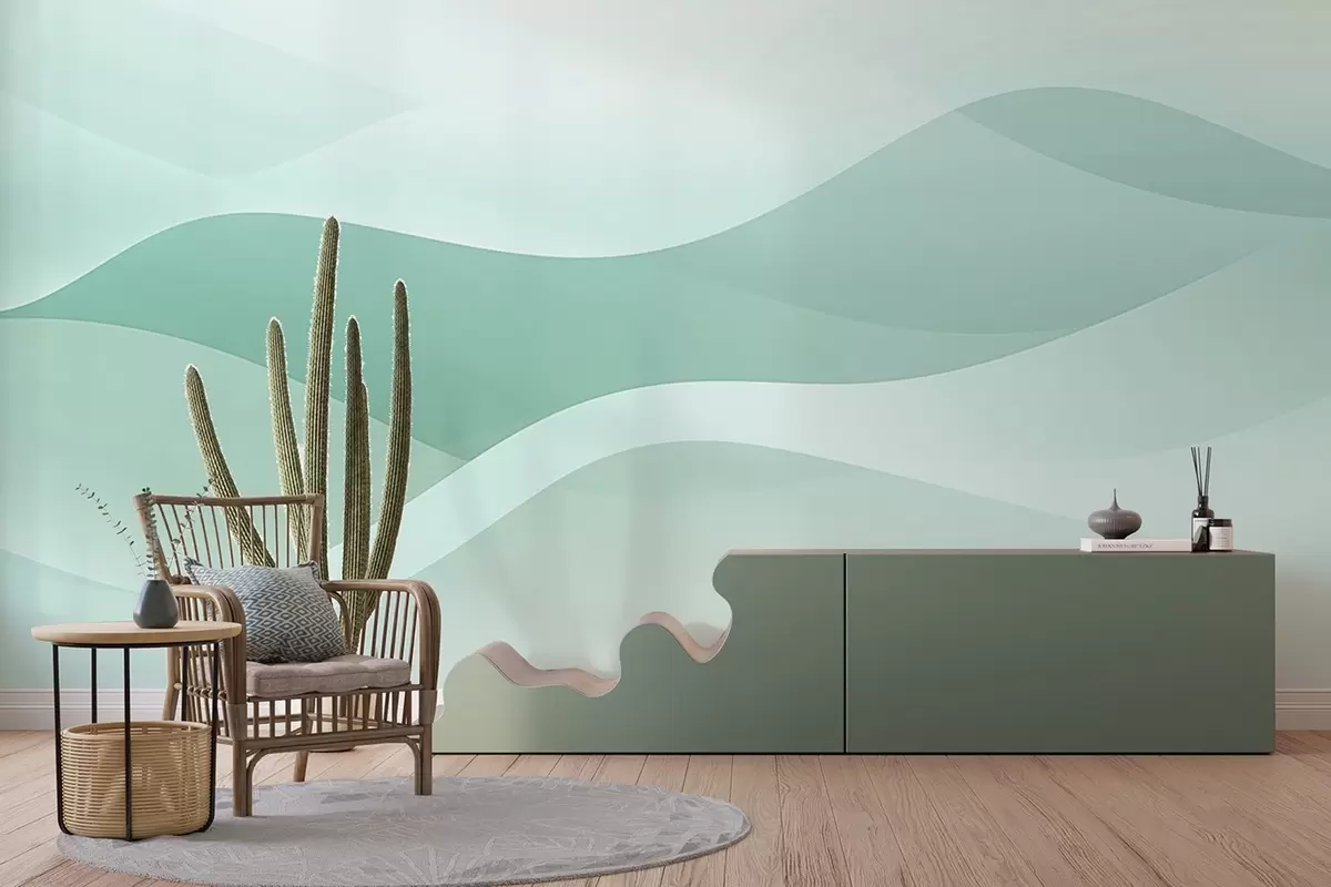 Шпалери Абстрактні хвилі w04288v1