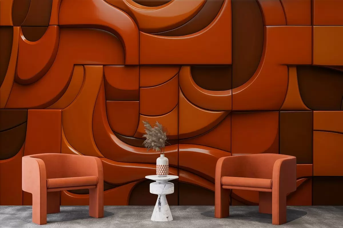 Шпалери Розпис рельєфної стіни w04321v1