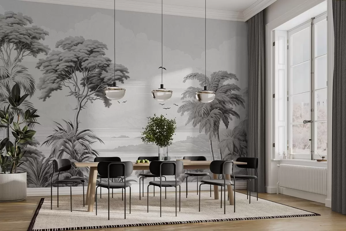 Шпалери Дерева на горизонті w04363v1