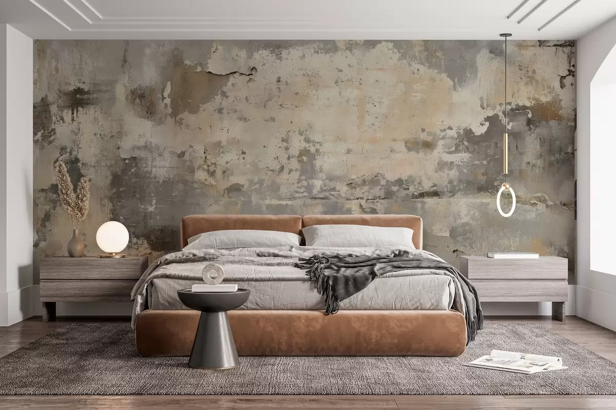 Шпалери імітація фактурної старої стіни w04311