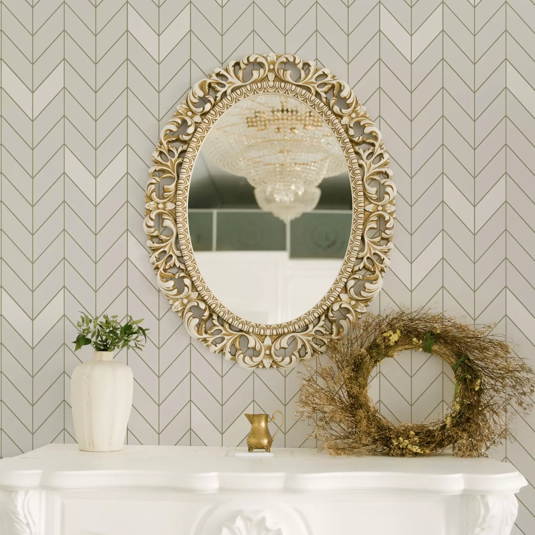 Шпалери Геометричний візерунок з тонкими лініями a00487