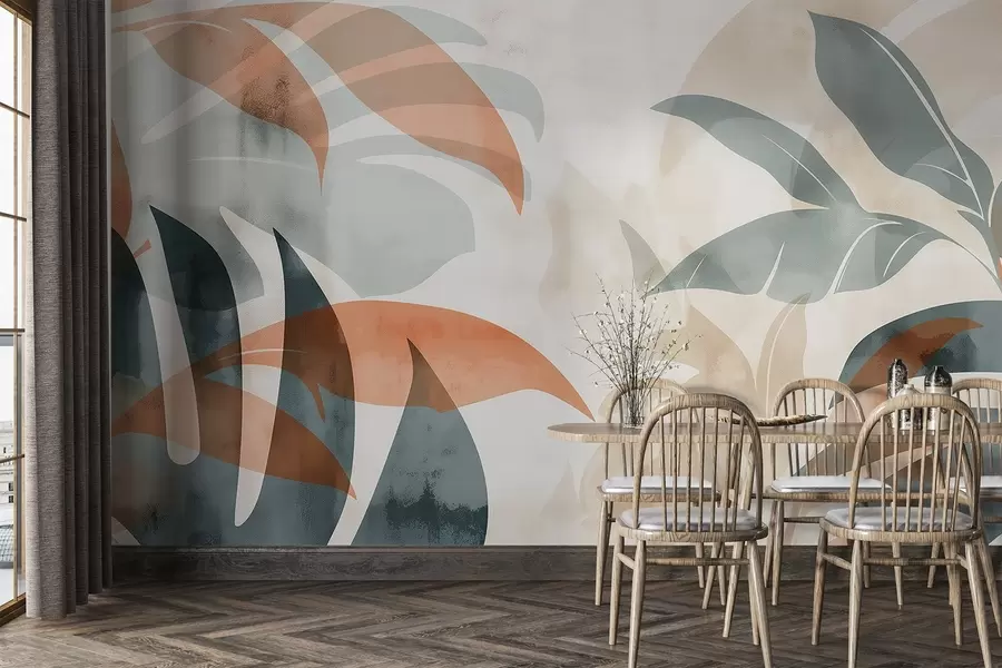 Шпалери Пальмове листя w04482