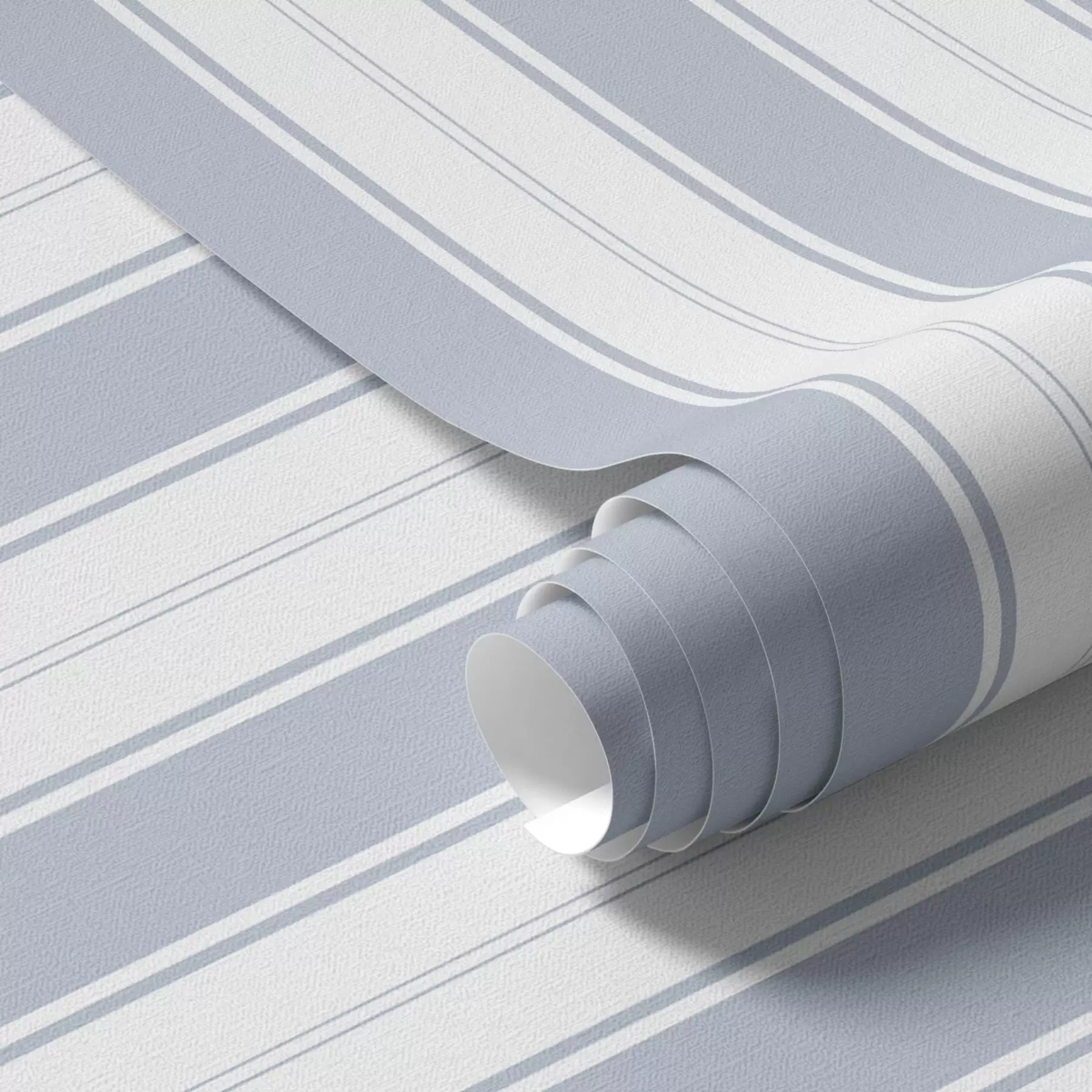 Шпалери Версія з повторюваними смужками в сіро-блакитних тонах a00517