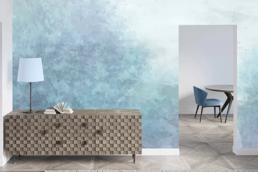 Шпалери Імітація листя на бетонній стіні w04468v1