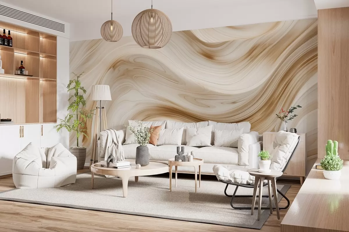 Шпалери Абстрактні лінії w04513