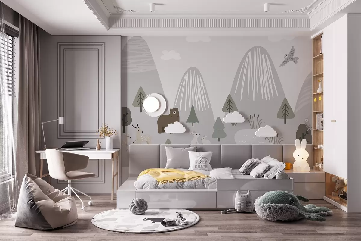 Шпалери Лісові тварини w04430