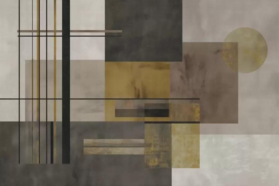 Шпалери абстрактна геометрія w04502