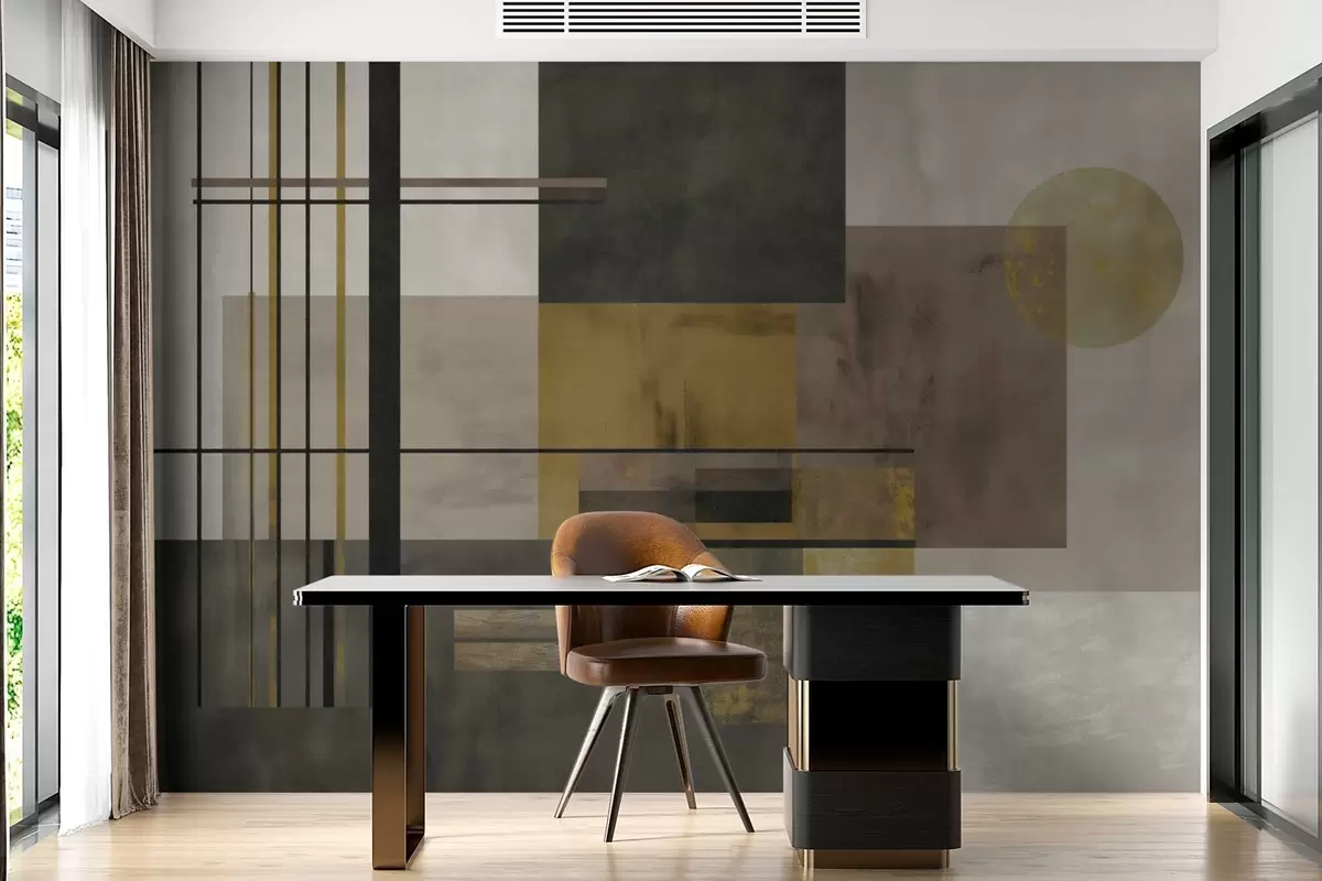 Шпалери абстрактна геометрія w04502