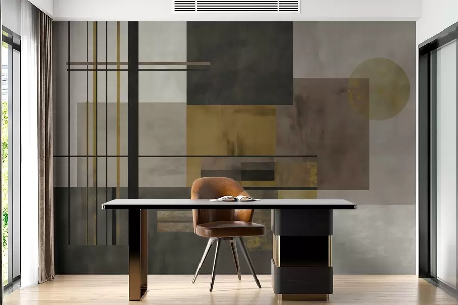 Шпалери абстрактна геометрія w04502